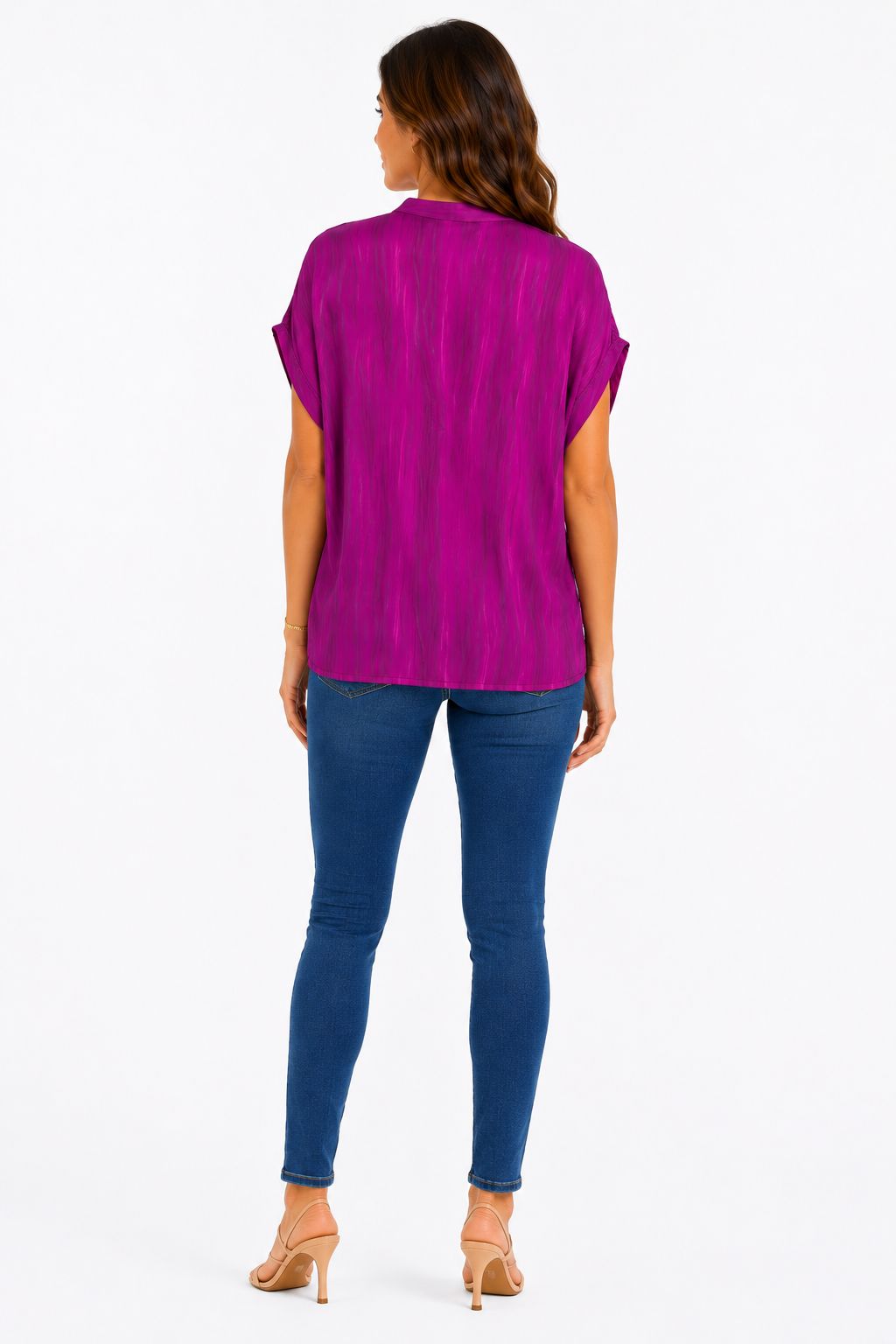 Mellóday Crew Drapey Popover Shirt