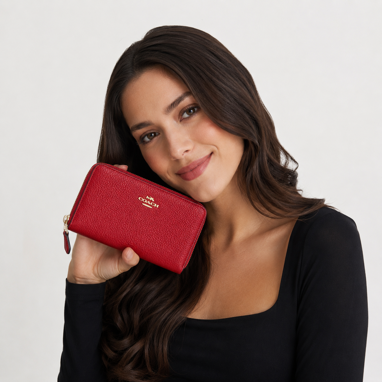 Coach Medium Id Zip Wallet