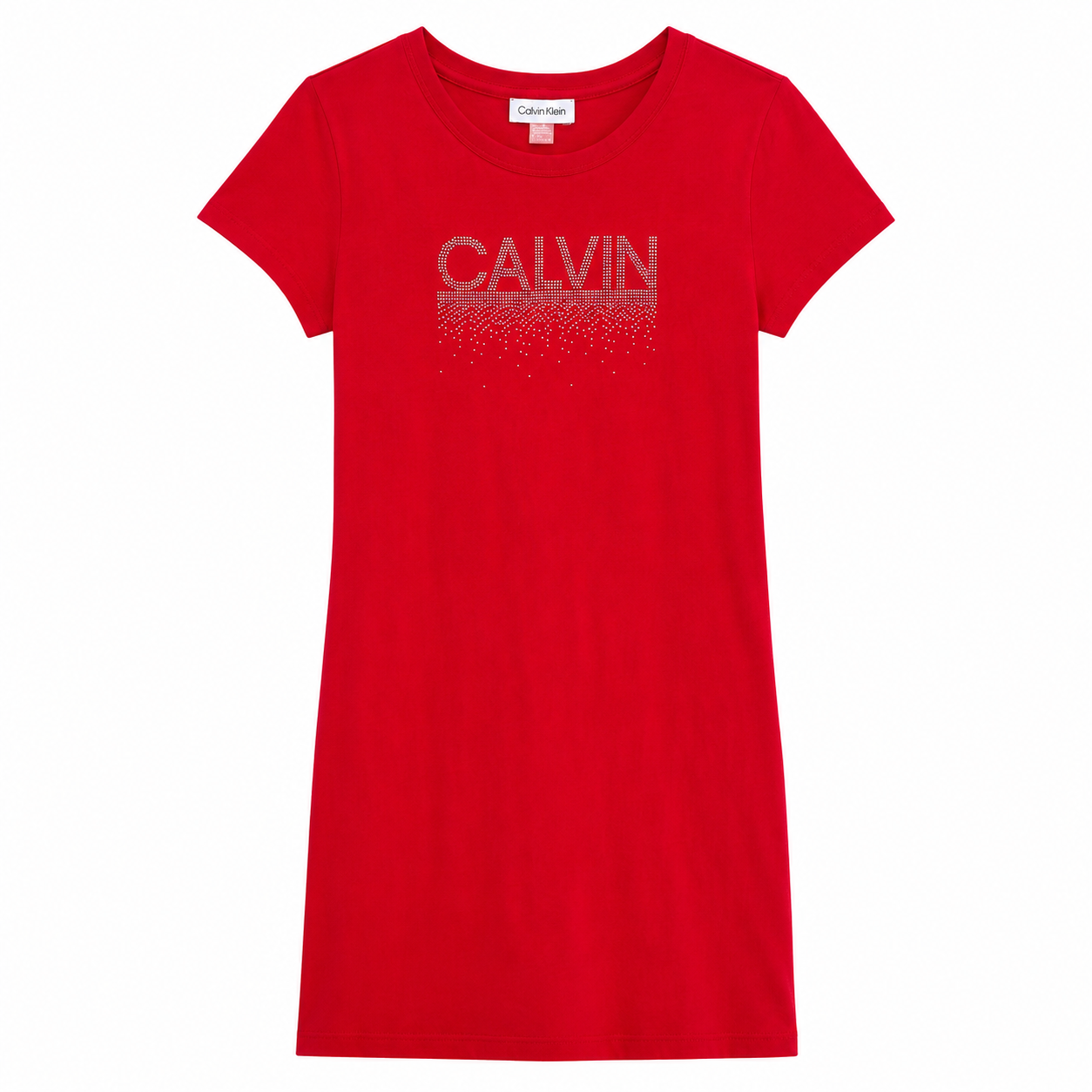 Calvin Klein Women's Everyday Basic Short Sleeve T-Shirt Dress
