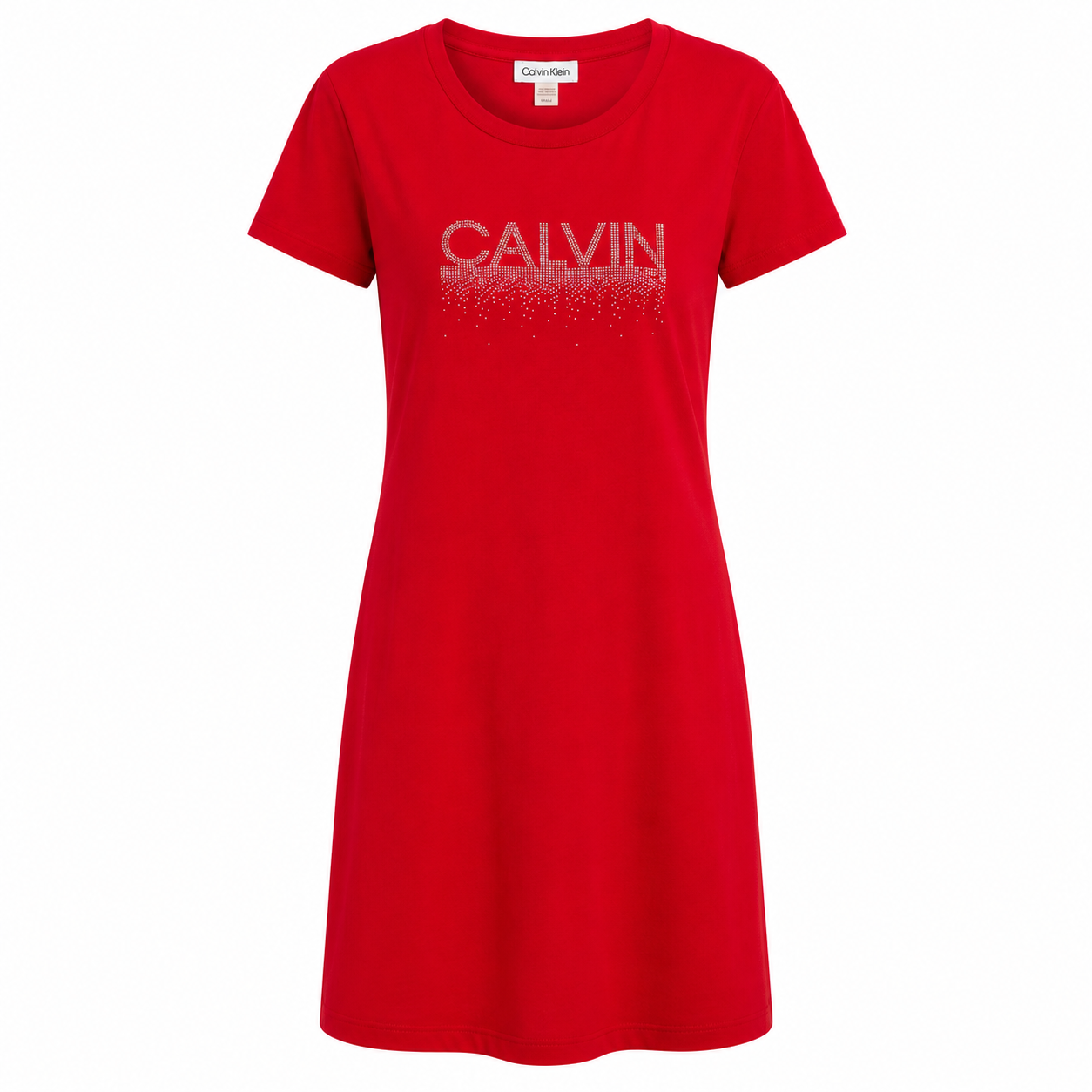 Calvin Klein Women's Everyday Basic Short Sleeve T-Shirt Dress
