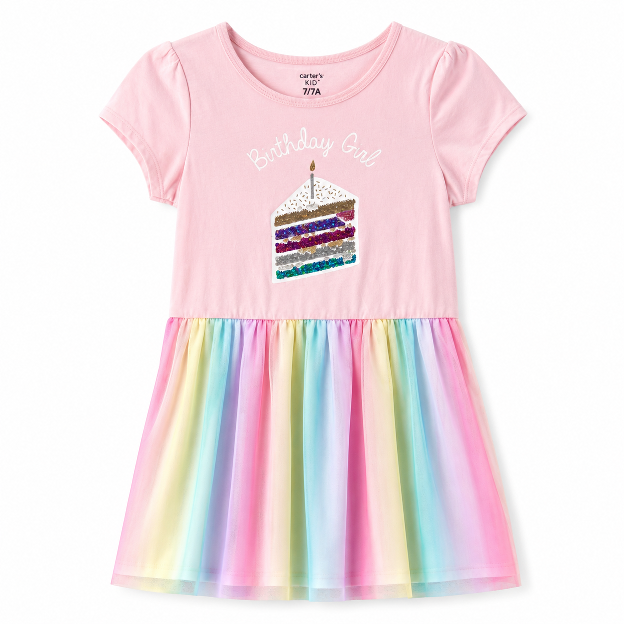 Carter’s Birthday Jersey Tutu Dress