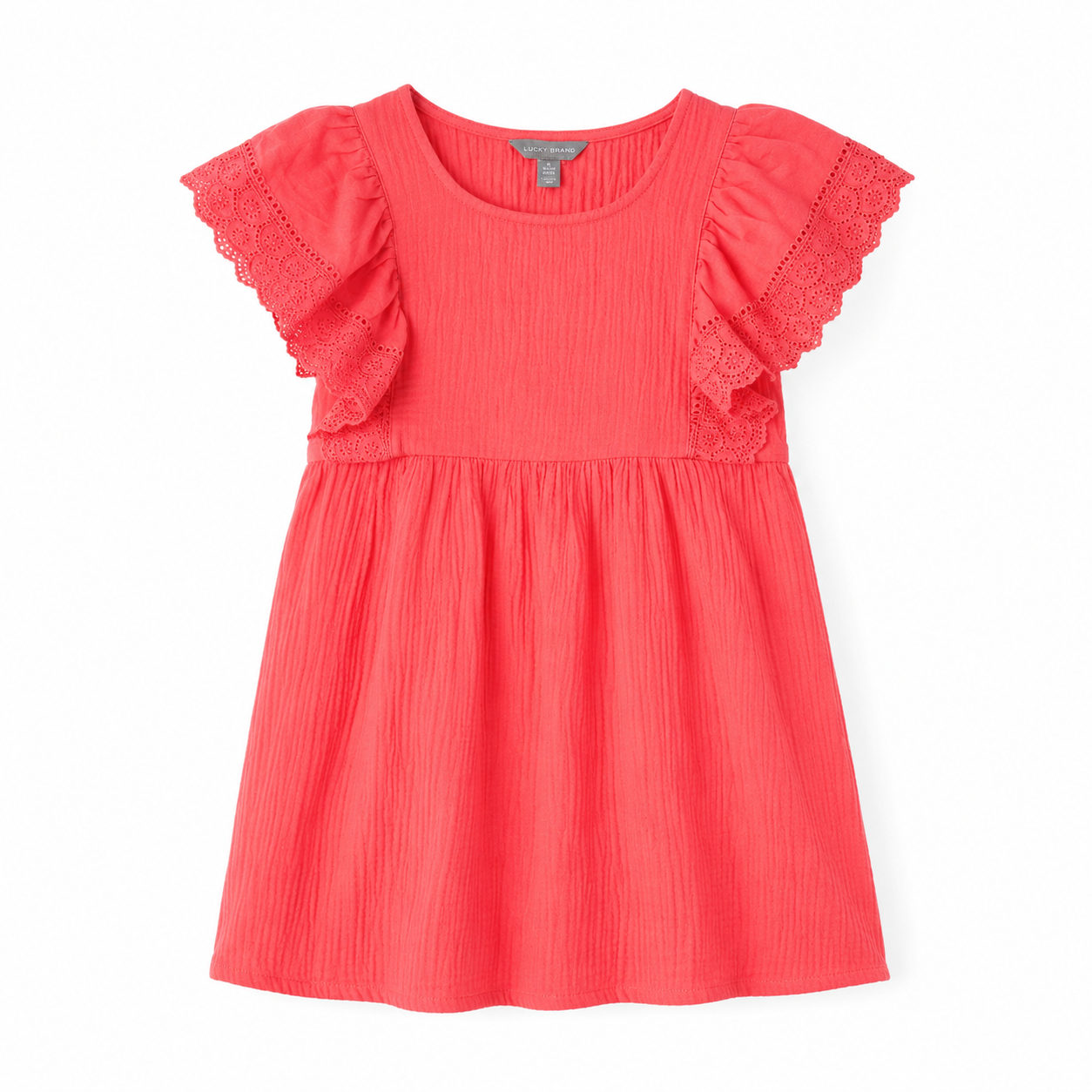 Lucky Brand Short Sleeve Market Dress