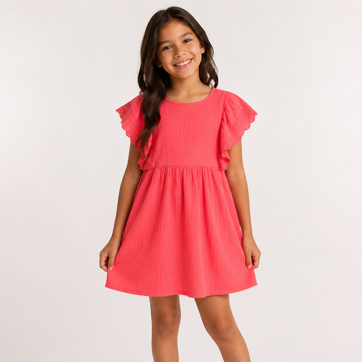 Lucky Brand Short Sleeve Market Dress