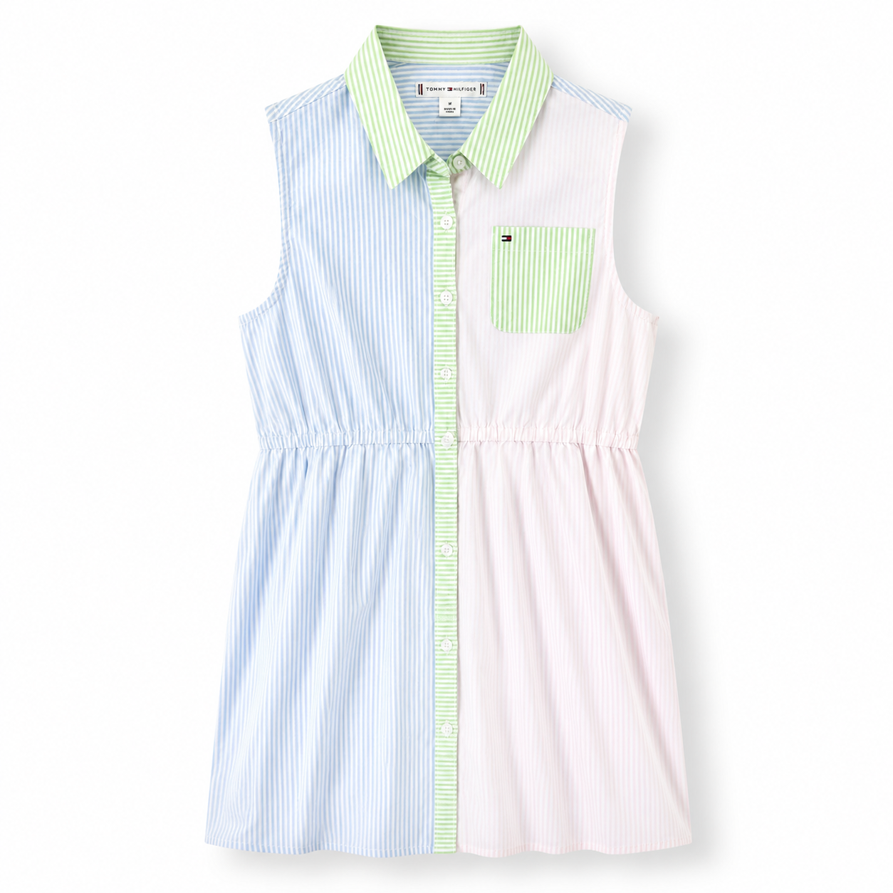 Tommy Hilfiger Kids' Sleeveless Mixed Stripe Dress