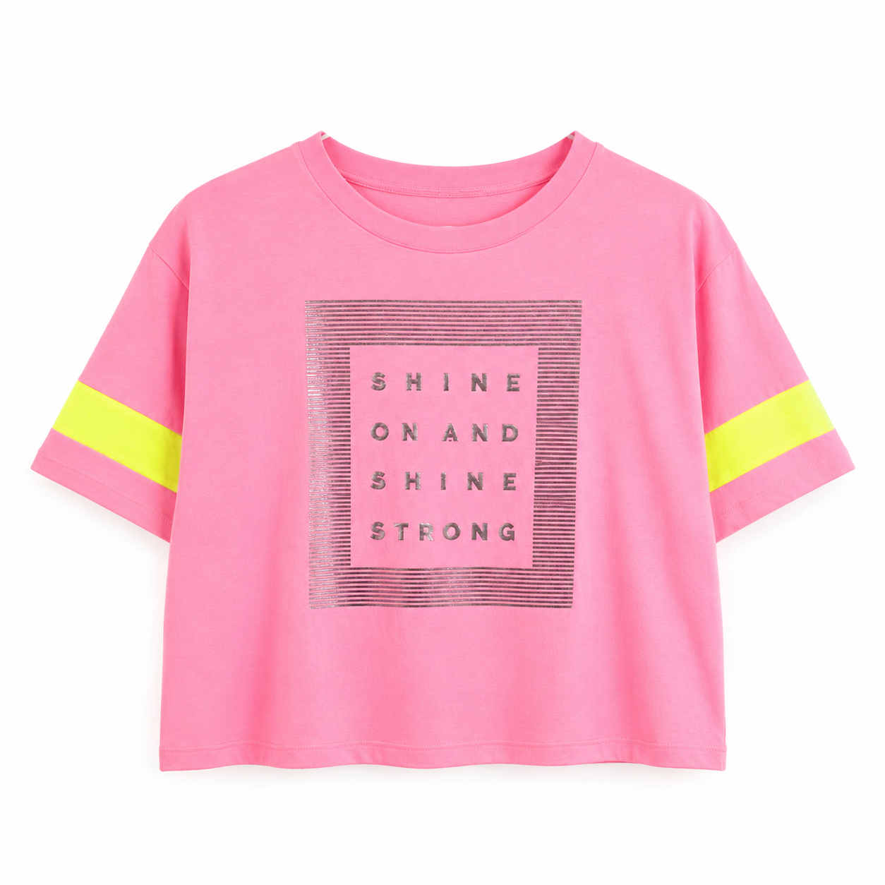 Xersion Girls Pink Stronger T-Shirt