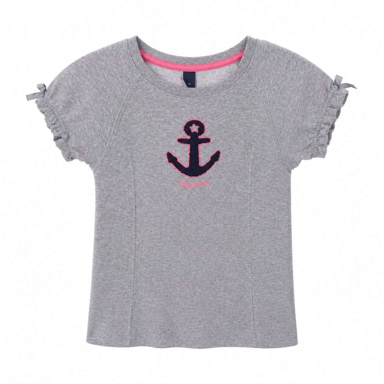 Nautica Inktastic Anchor Nautical Pink Girls Dress