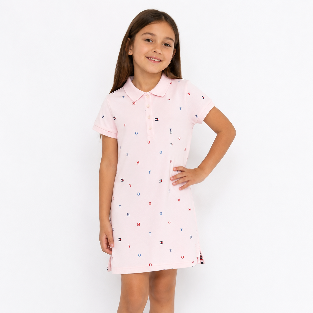 Tommy Hilfiger girls' polo dress