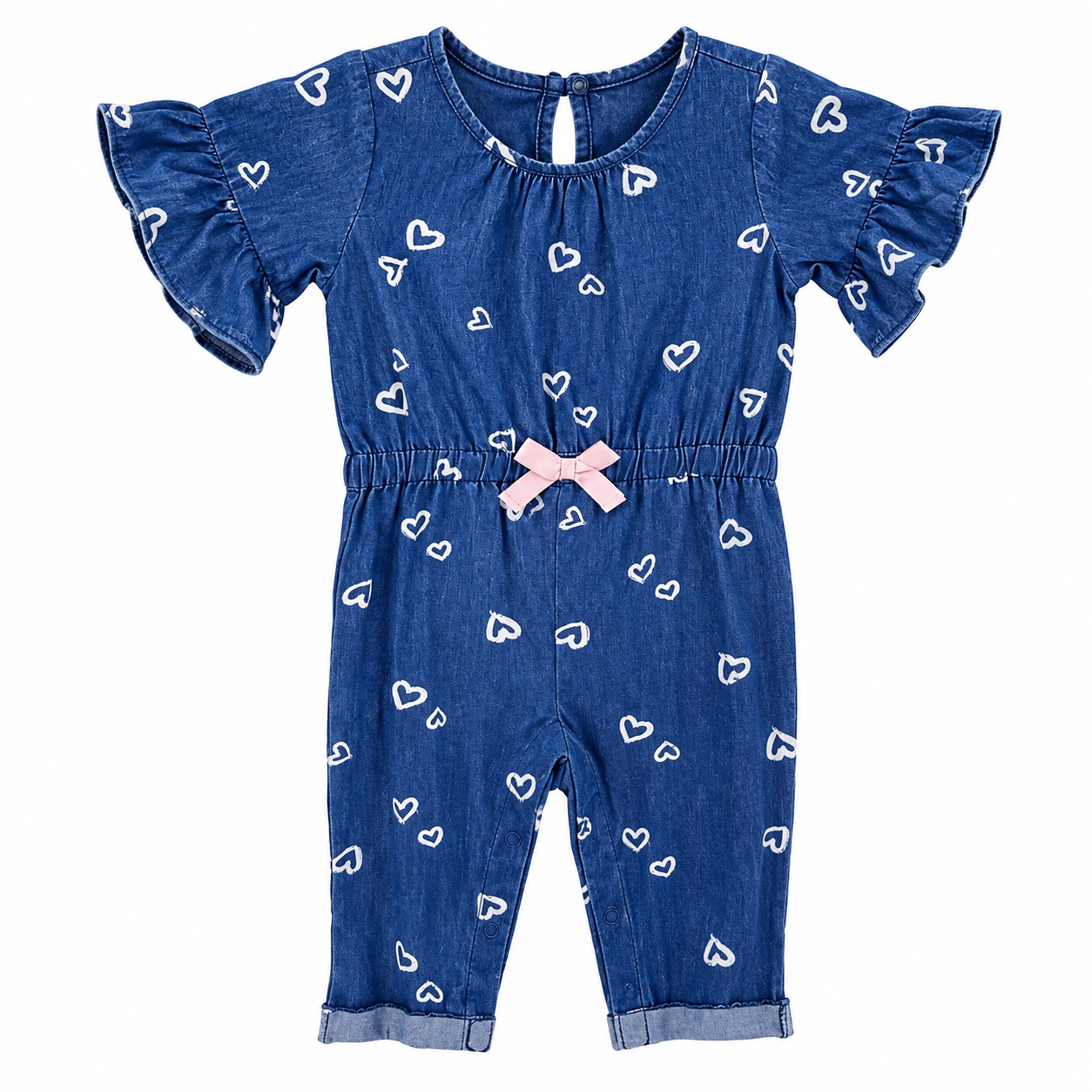 Heart Impresión Heart-patterned jumpsuit
