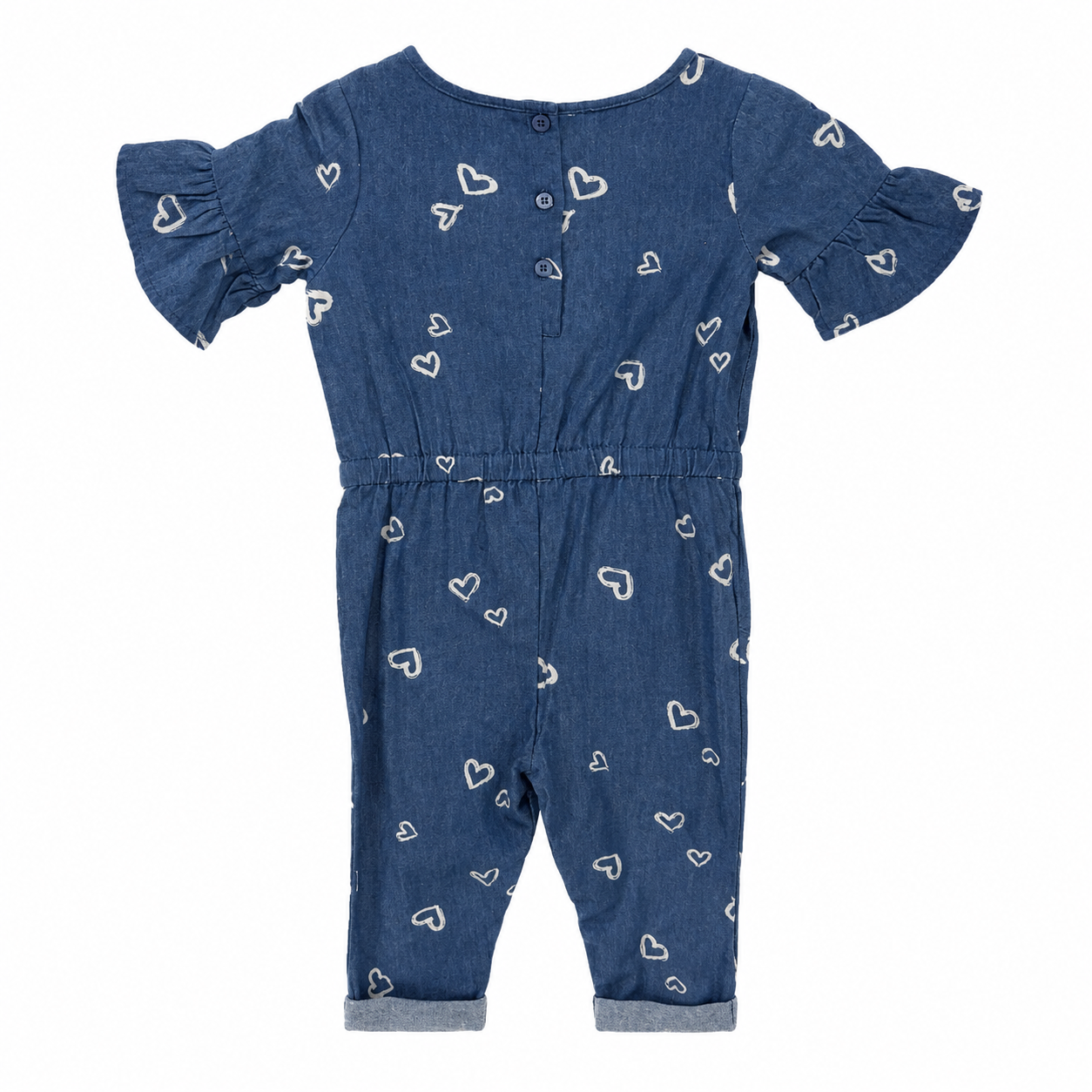 Heart Impresión Heart-patterned jumpsuit