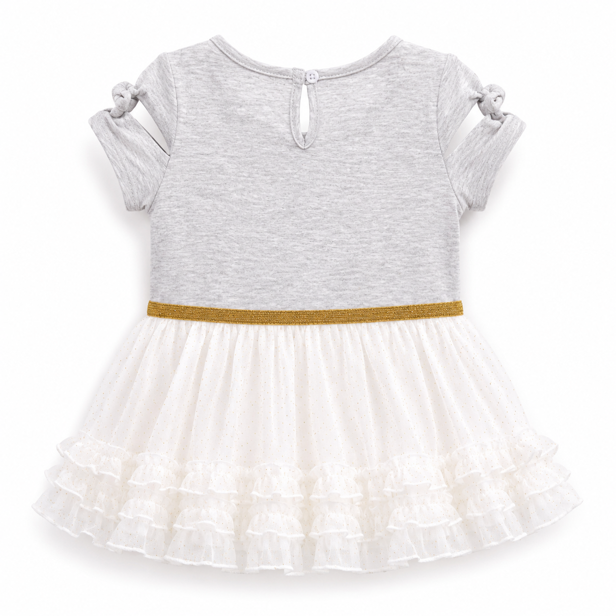 Young Hearts Toddler Girl Foil Yummy Tutu Dress