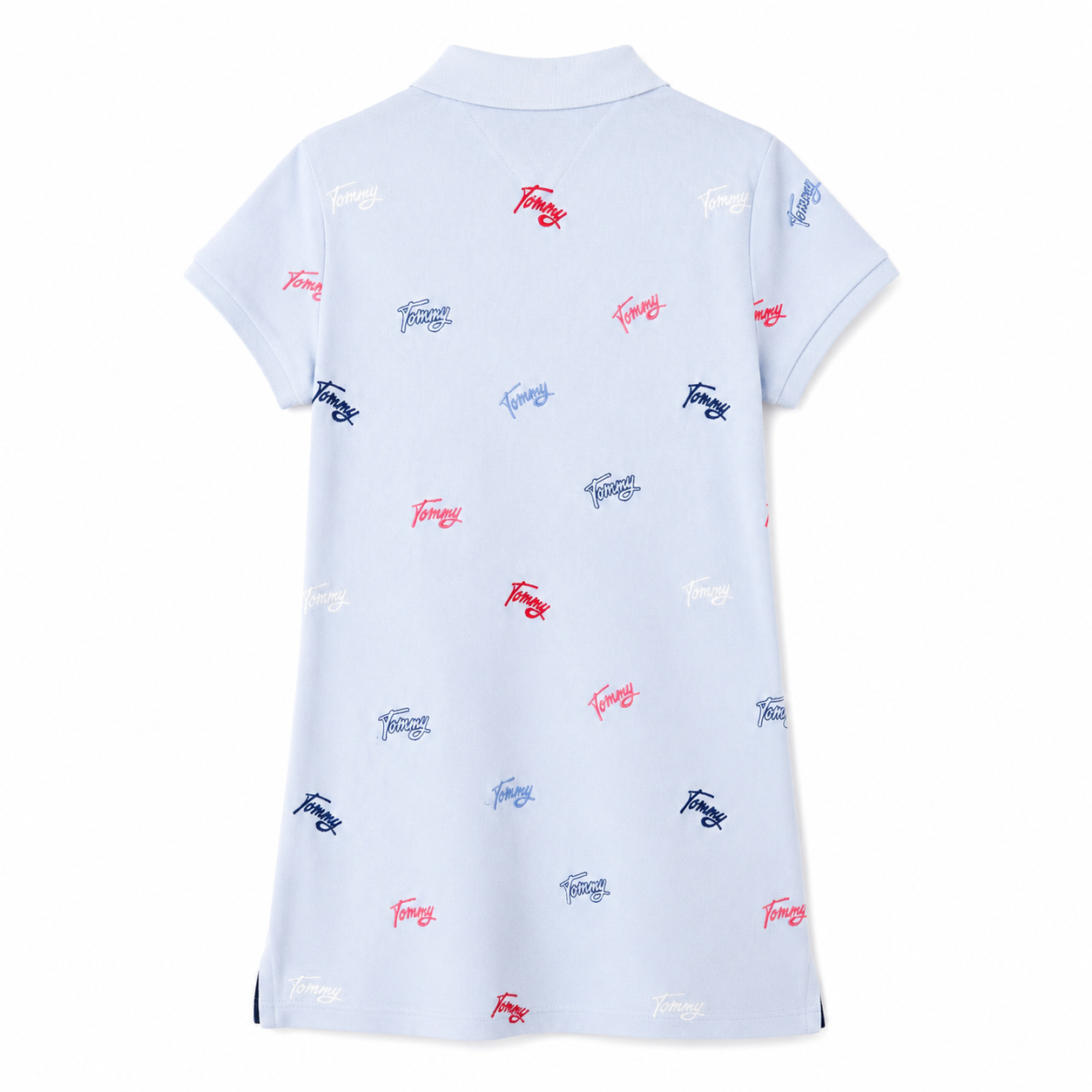 Tommy Hilfiger Kids- Vestido Polo Estampado Para Niñas