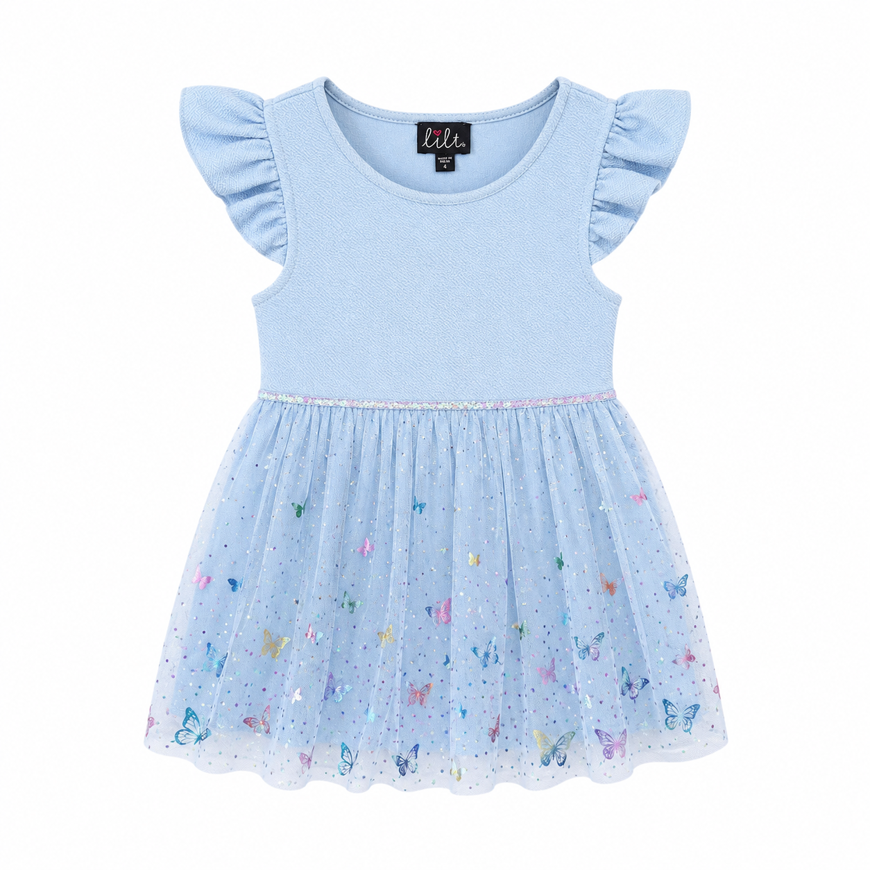 Lilt Toddler Girls Tiered Dress