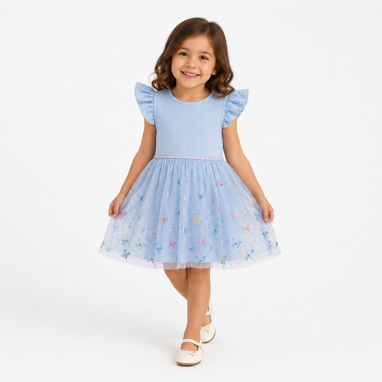 Lilt Toddler Girls Tiered Dress