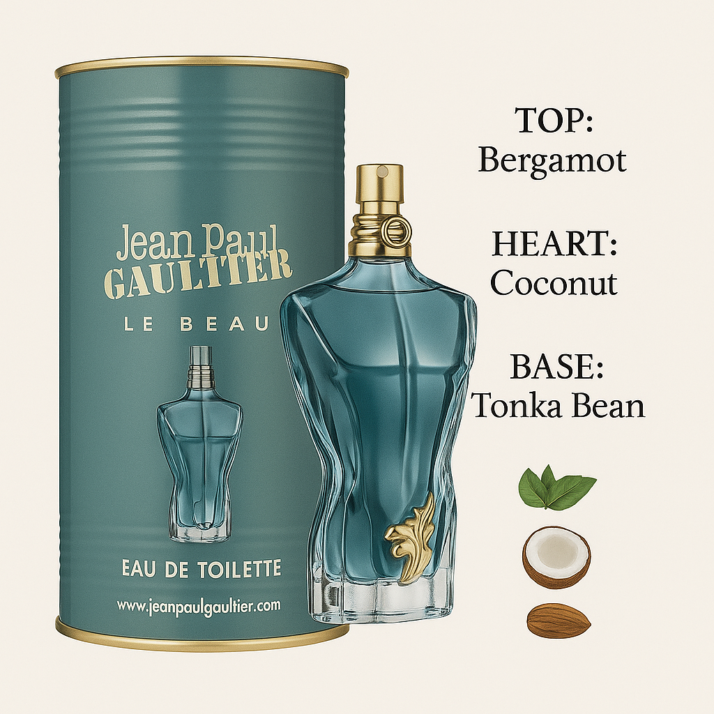 Jean Paul Gaultier Le Beau Eau De Toilette Spray