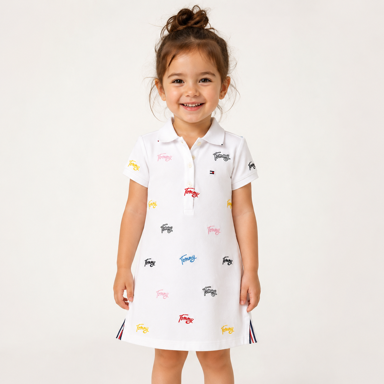 Tommy Hilfiger Kids' Tommy Stretch Pique Polo Dress