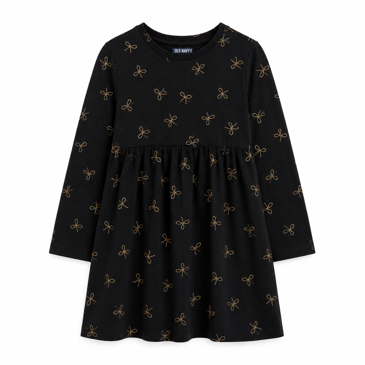 Old Navy Long-Sleeve Jersey-Knit Dress for Baby
