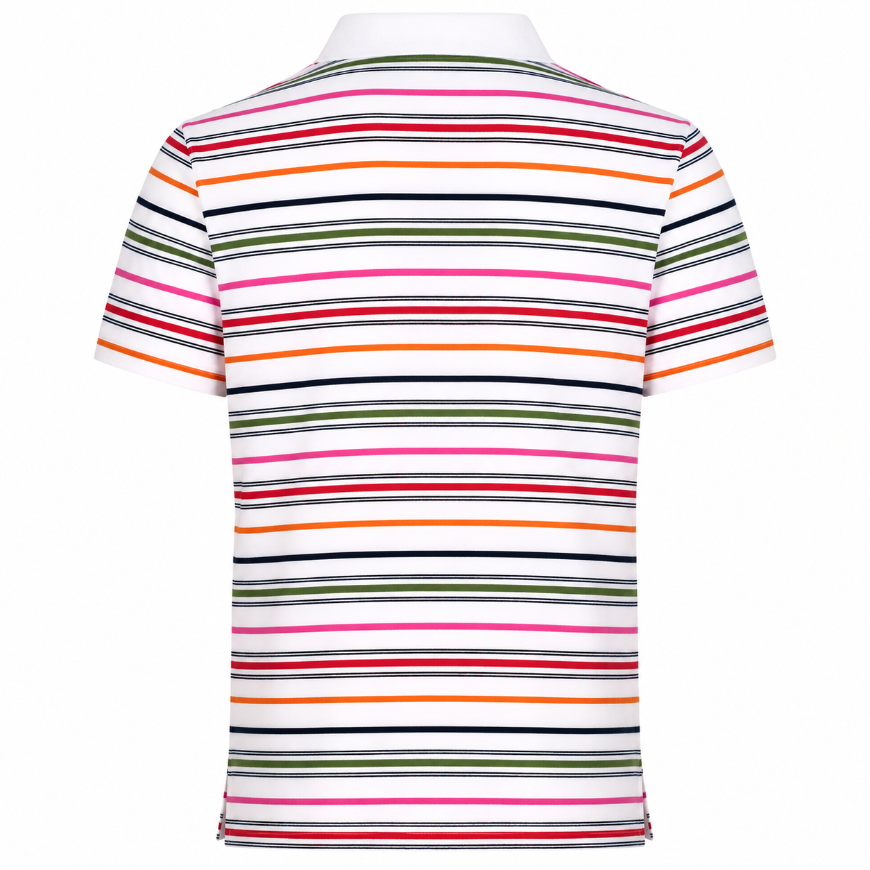 Nautica Women's Short Sleeve Button Placket Polo