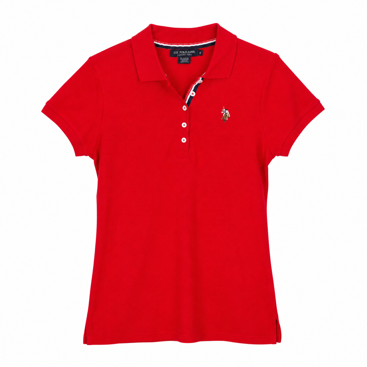 U.S Polo Solid Interlock Polo Shirt