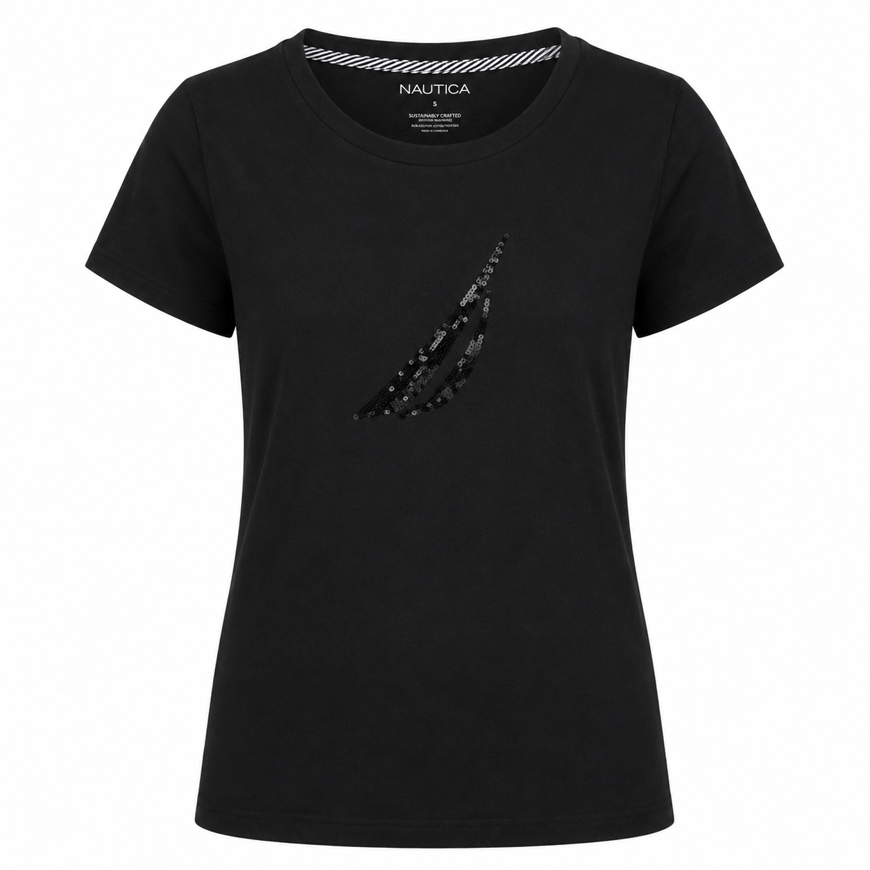 Nautica Sequin Graphic T-Shirt