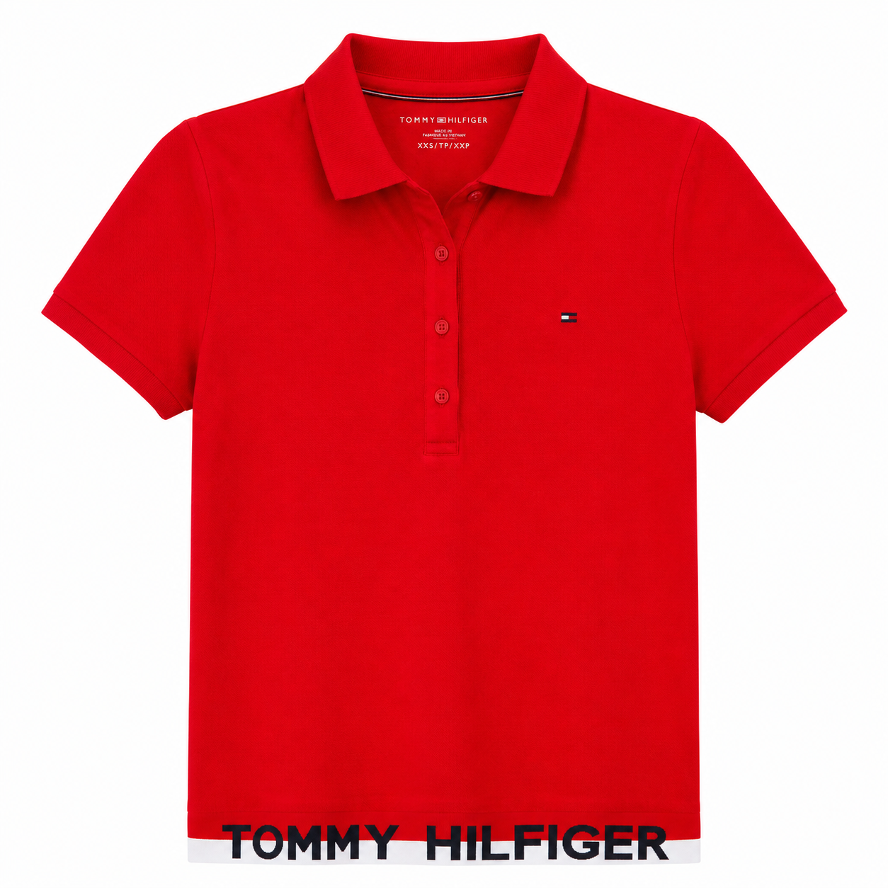 Tommy Hilfiger Logo Hem Polo