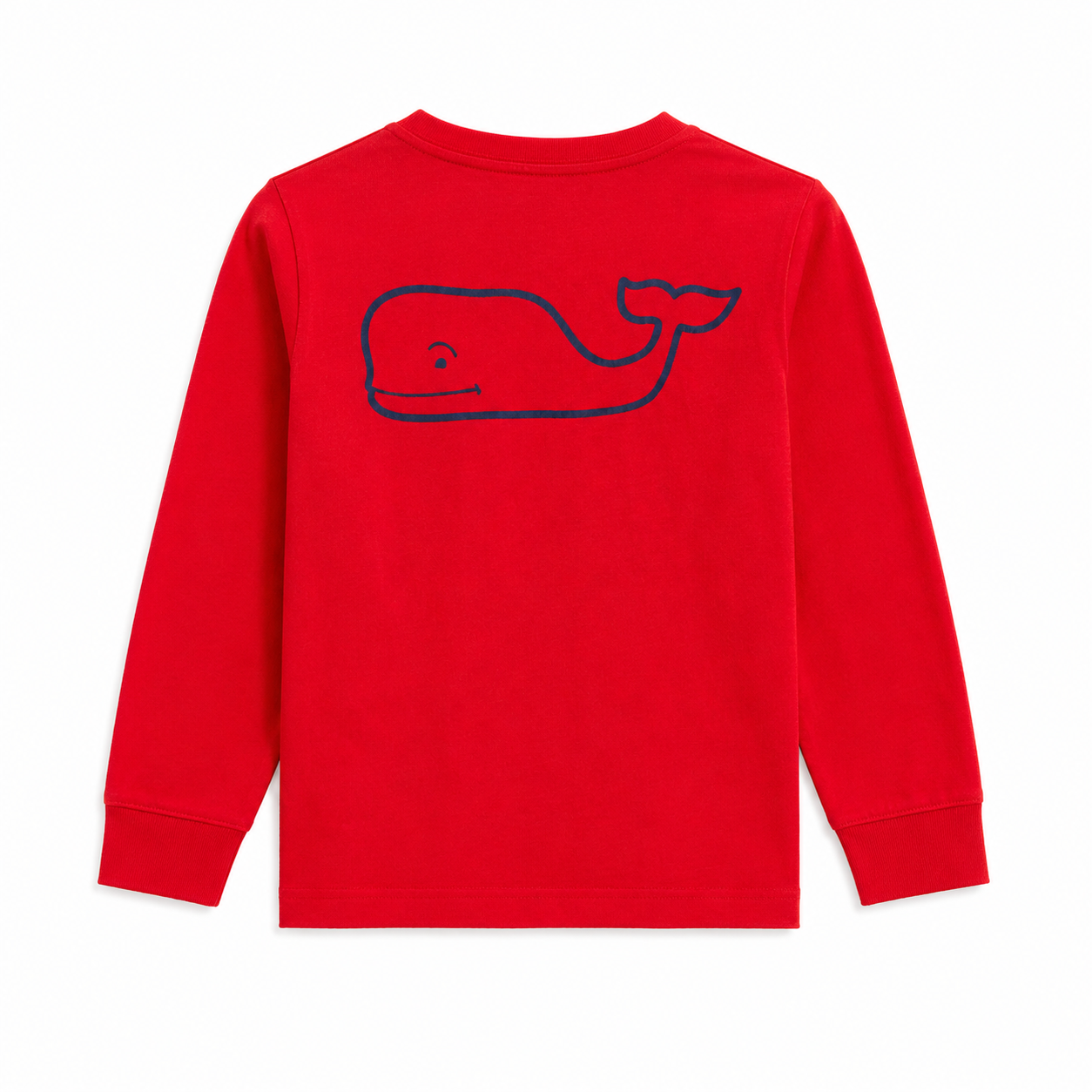 Vineyard Vines Vintage Whale Long-Sleeve Pocket Tee