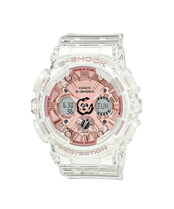 Casio  G-Shock Quartz Analog-Digital Gold Dial Ladies Watch