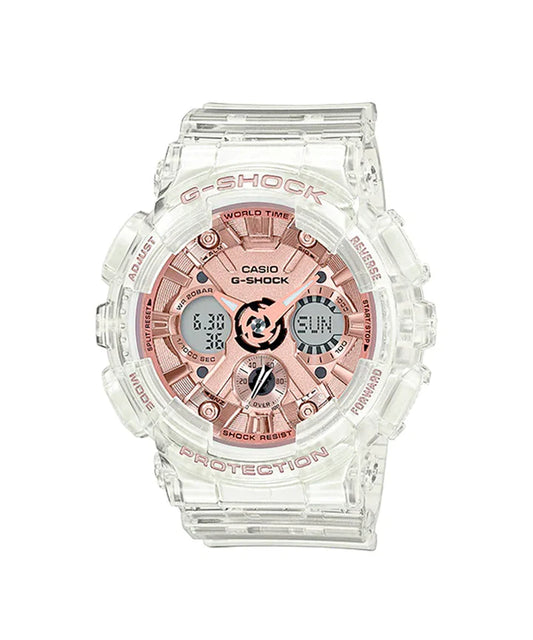 Casio  G-Shock Quartz Analog-Digital Gold Dial Ladies Watch