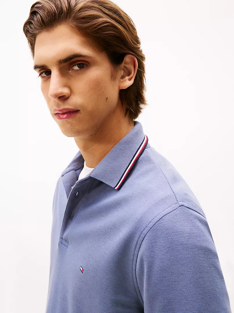 Tommy Hilfiger-Long-Sleeve Tommy Wicking Polo