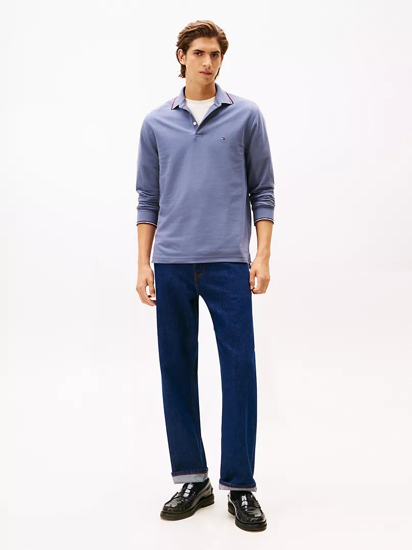 Tommy Hilfiger-Long-Sleeve Tommy Wicking Polo