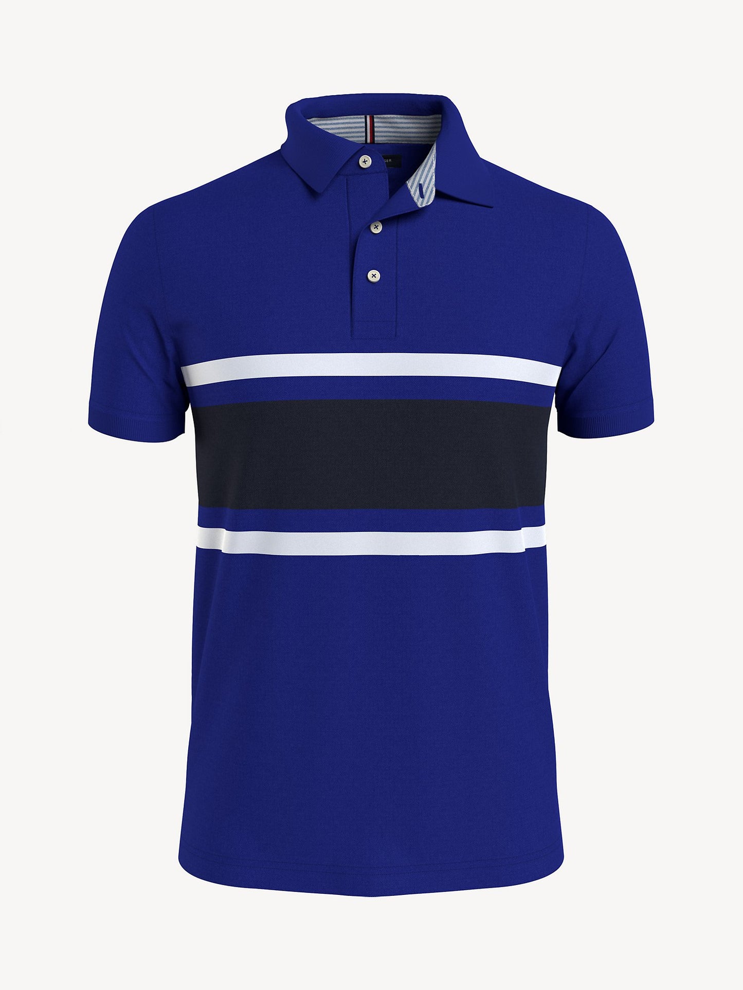 Tommy Hilfiger Slim Fit Stripe Polo