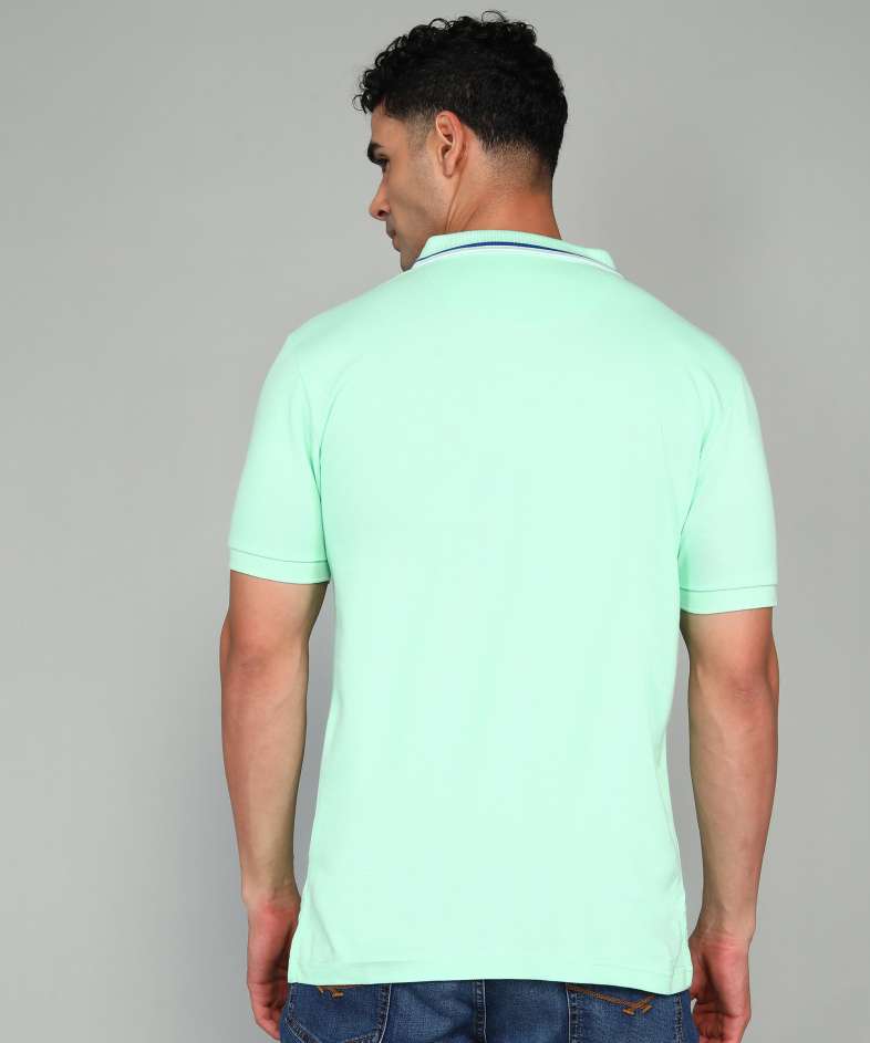 U.S Polo Association Pure Cotton Solid Polo Shirt