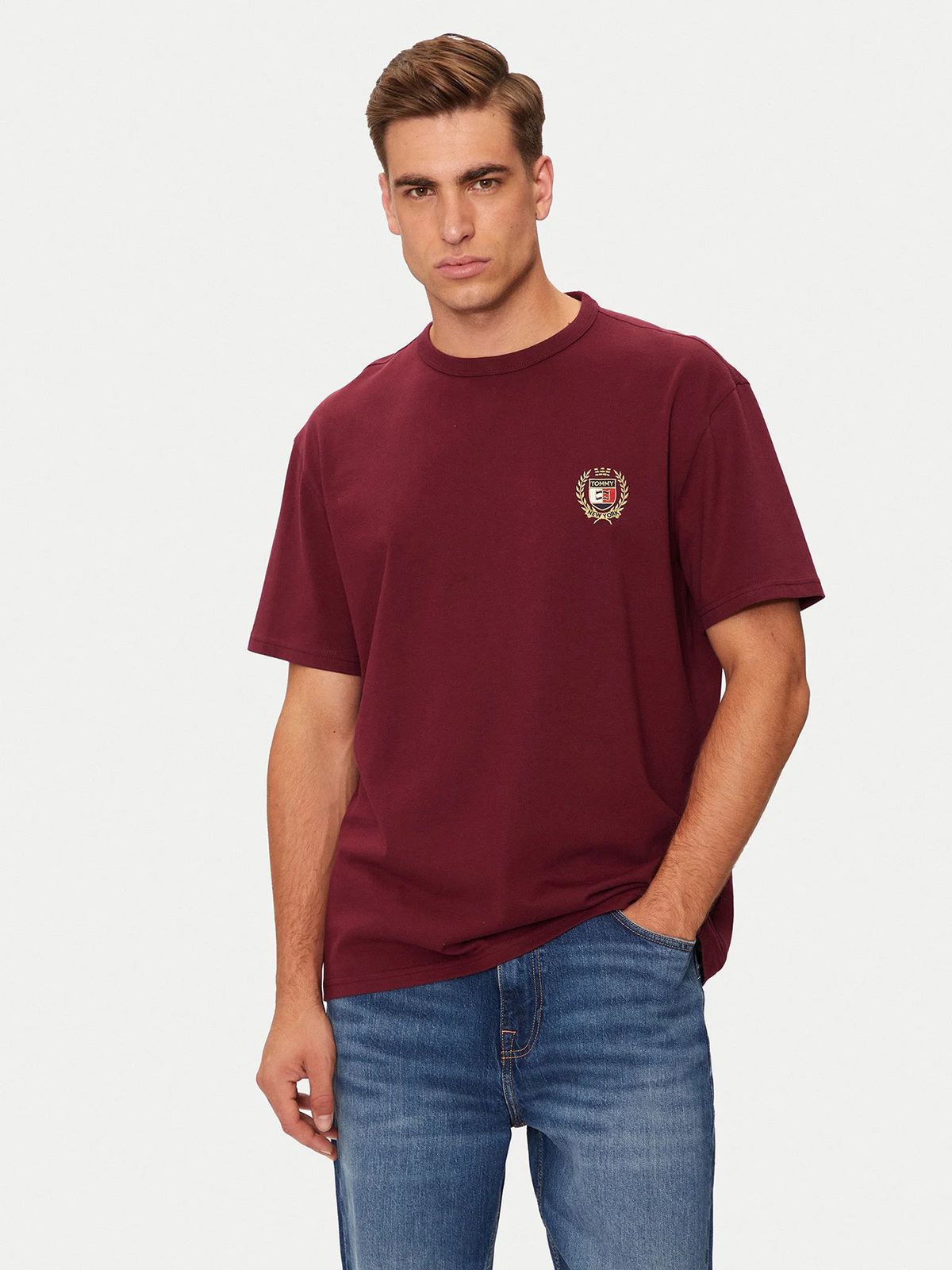 Tommy Hilfiger Polera Crest Flag Logo