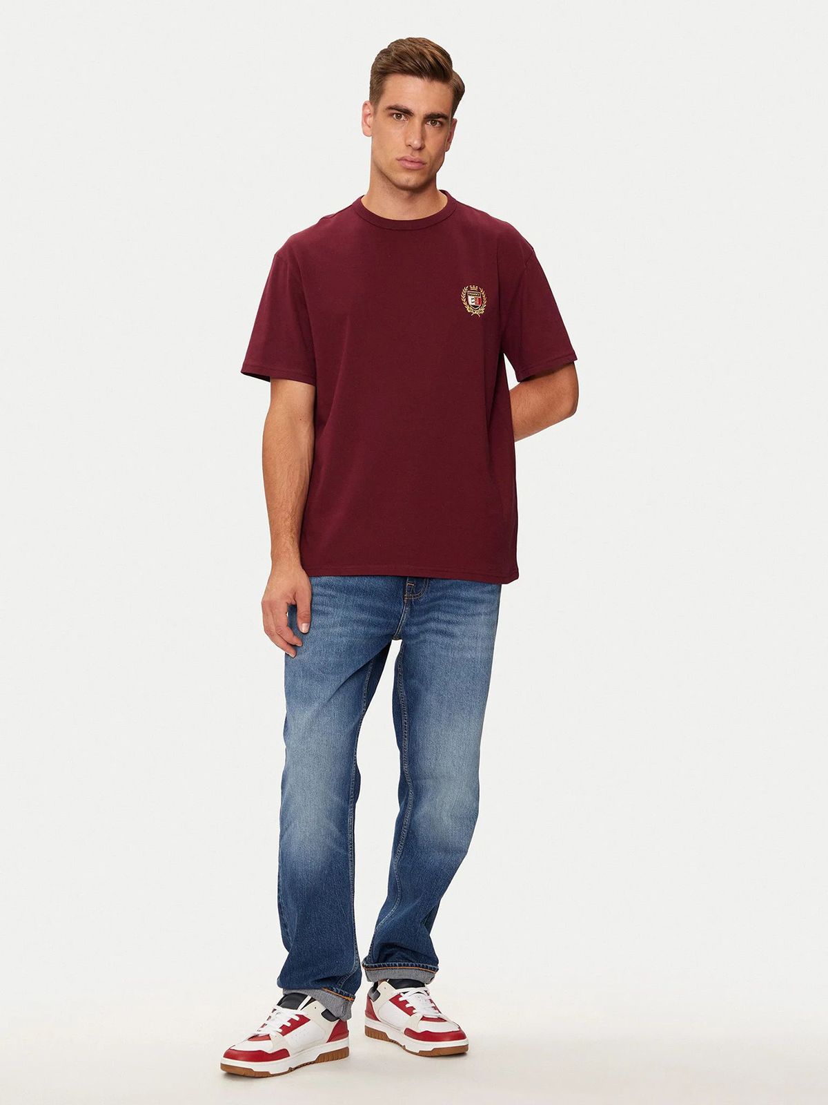 Tommy Hilfiger Polera Crest Flag Logo