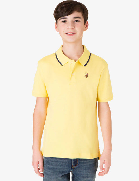 U.S Polo Assn Boys Pique Polo Shirt