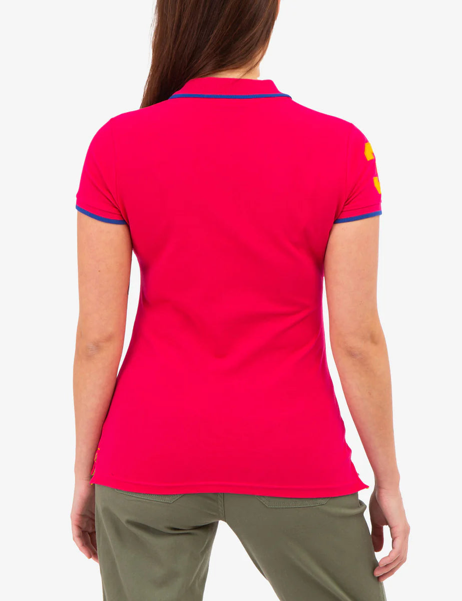 U.S Polo Assn Solid Interlock Women’s Polo