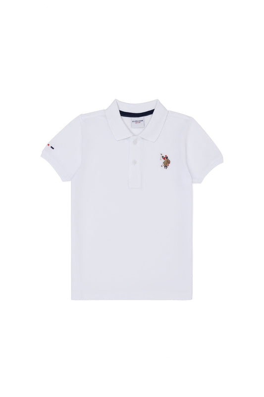 U.S Polo Assn Boys Interlock Polo Shirt