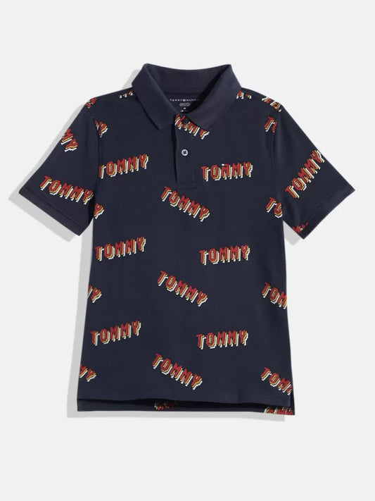Tommy Hilfiger Boys Brand Logo Polo