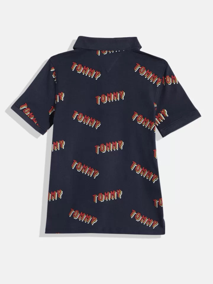 Tommy Hilfiger Boys Brand Logo Polo