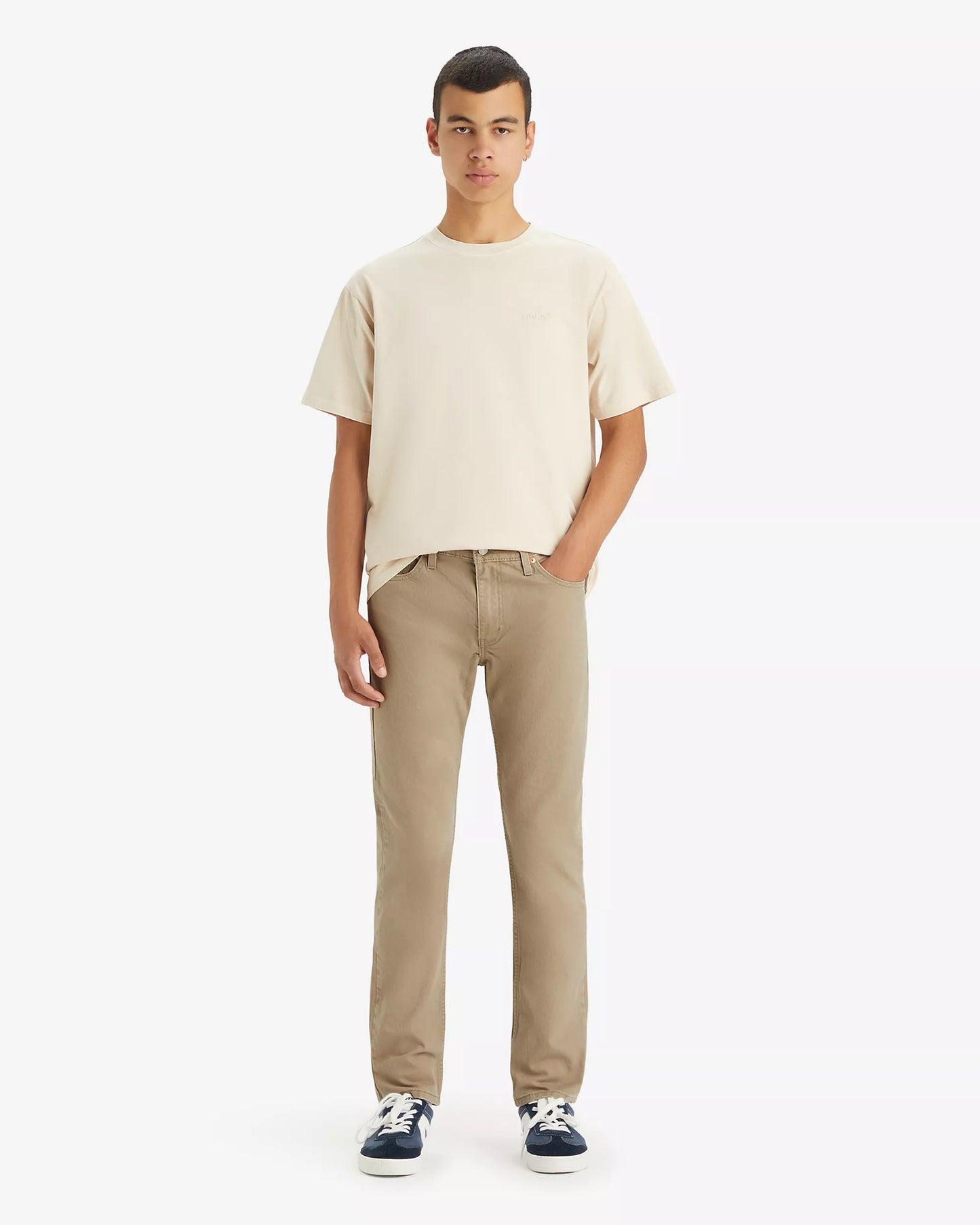 Levi’s 511 Slim Stretch Sits Below Your Waist Slim Throughout