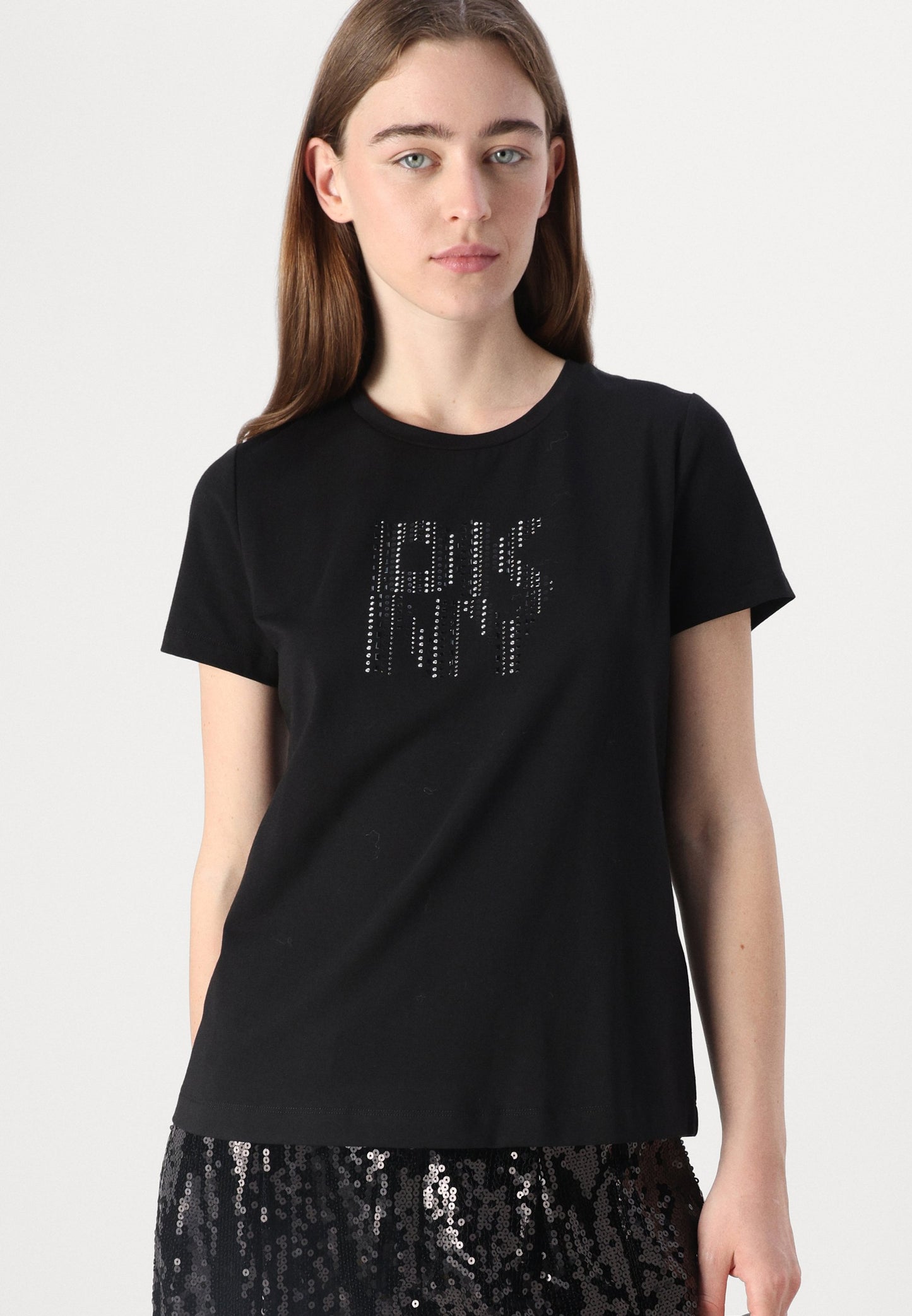 DKNY Hot Fix Logo Tee