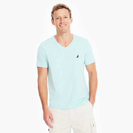 Nautica Solid V-Neck T-Shirt