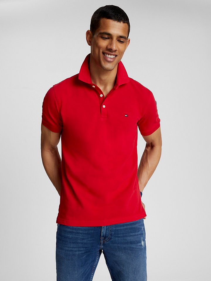 Tommy Hilfiger Mens Slim Fit Polo Shirt