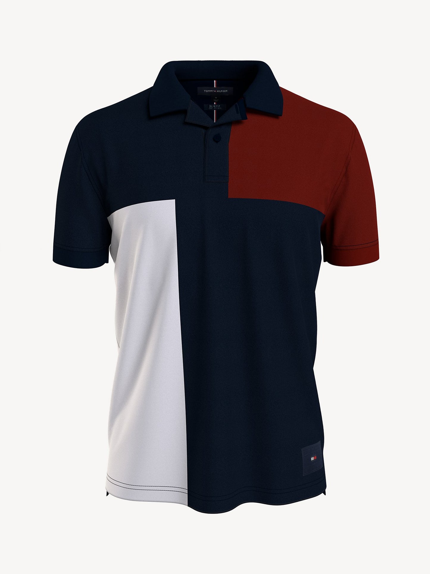 Tommy Hilfiger Regular Fit Colorblock Polo