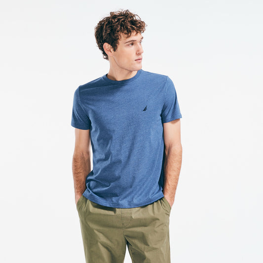 Nautica Heathered Crewneck T-Shirt