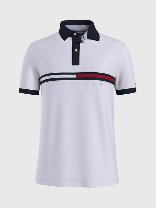 Tommy Hilfiger Regular Fit Bar Stripe Polo