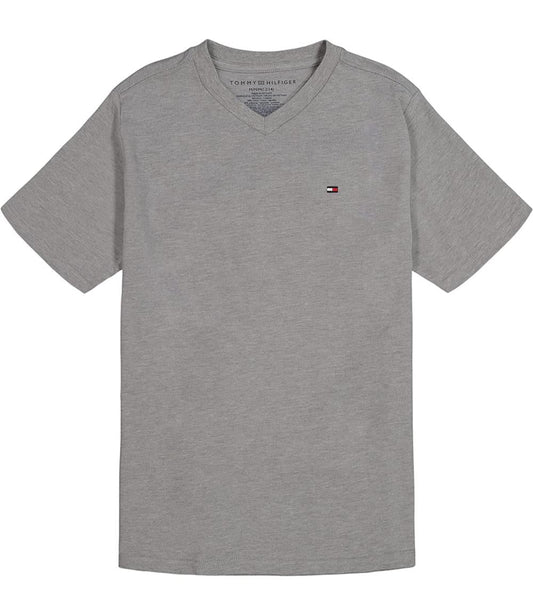 Tommy Hilfiger  Cotton V-Neck T-Shirt with Short Sleeves
