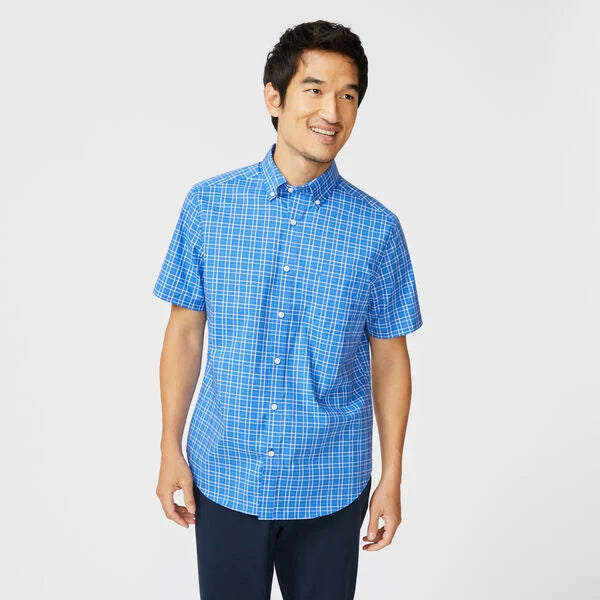 Nautica Classic Fit Wrinkle -Resistant Short Sleeve Shirt