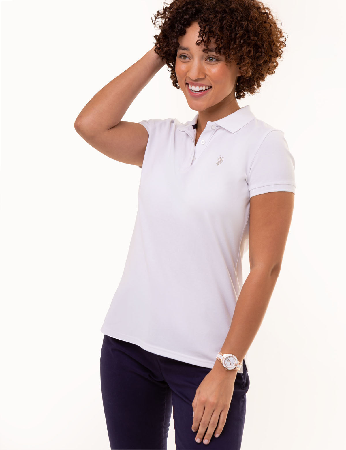 U.S Polo Assn Solid Pique Polo Shirt