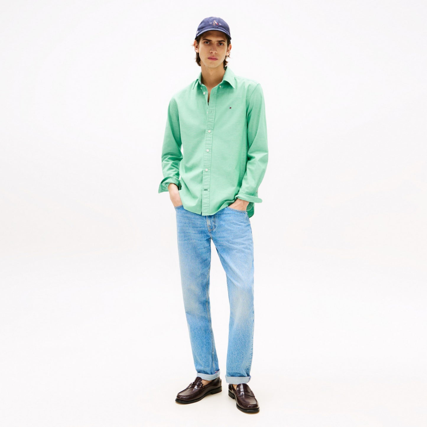 Tommy Hilfiger Regular Fit Essential Stretch Oxford Shirt