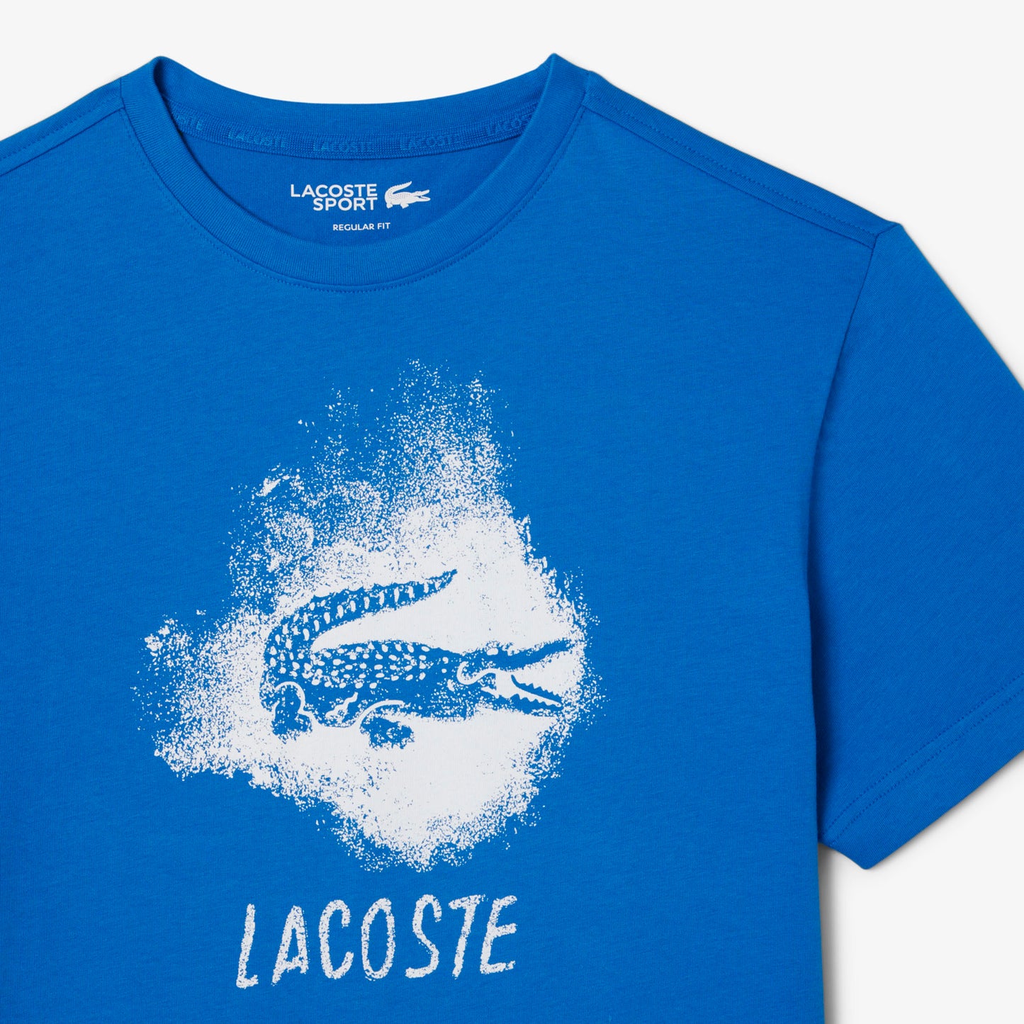 Lacoste Playera deportiva con gráfico Ultra seco para hombre